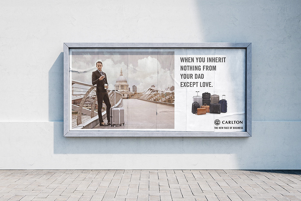 Carlton Billboard Business Luggage Range