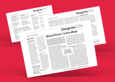 Design Fax 1274, Interview of Nickel-Chrome
